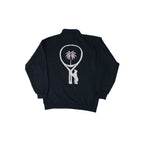 Palm Bear Half-Zip Dark Blue